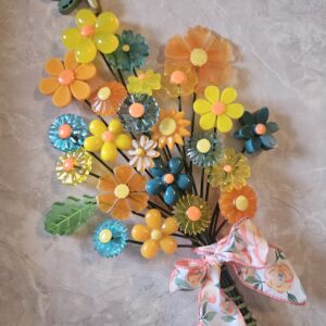 Lucite FLOWERS RETROSTYLE 1960's Groovy Decor